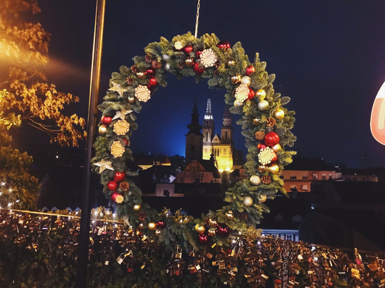 Zagreb decorated in Christmas